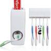 Dispensador Automático Pasta Dental Y Porta Cepillo