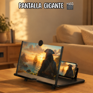 Amplificador de Pantalla para Celular — Mini Cine Portátil