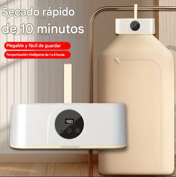 SECADORA PORTÁTIL PARA ROPA