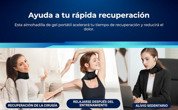 Almohadilla Térmica Cervical  + Mascara Facial Gel - Imagen 2