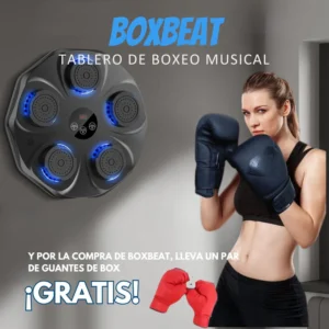 Máquina de Boxeo Musical Inteligente (Incluye Guantes)