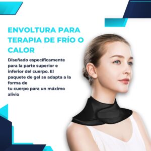 Almohadilla Térmica Cervical  + Mascara Facial Gel