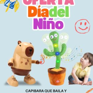 Combo Capibara + Cactus Bailarín OFERTA