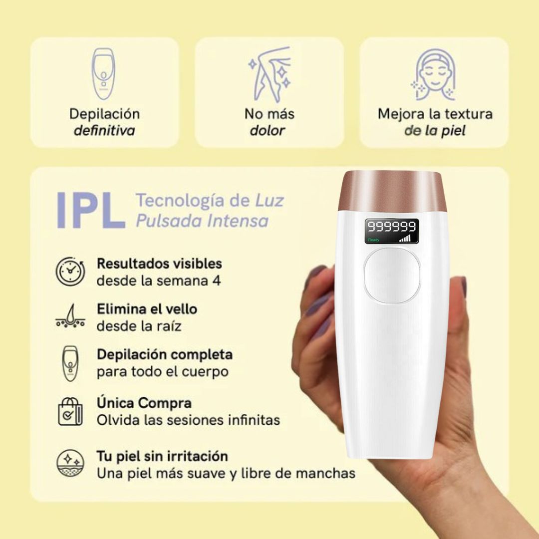 Piel suave, definitiva y sin dolor… desde tu casa