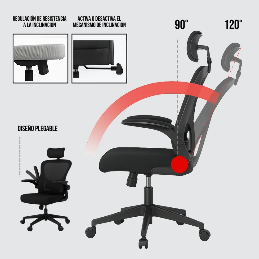 Silla Vértebra Con Cabezal - Imagen 3